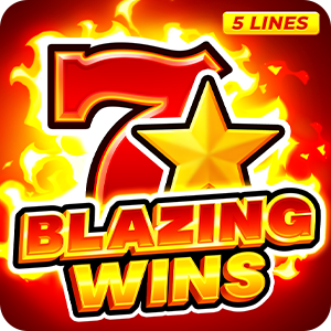 BLAZING WINS: 5 LINES